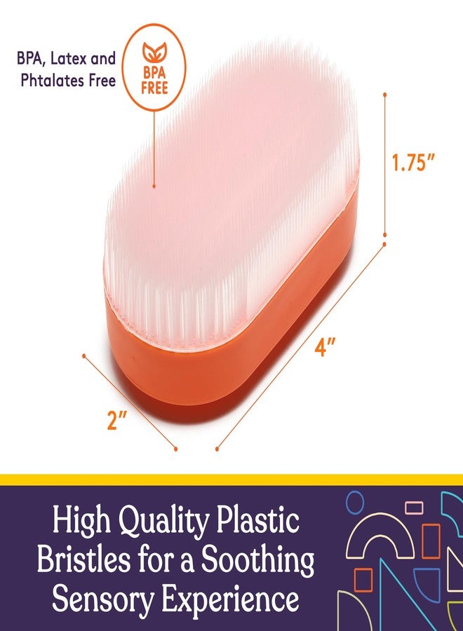 Special Supplies Sensory Brush Therapressure Therapy Brush for Occupational and Sensory Brushing, 6 Pack, Stimulating and Calming Tools for Kids and Adults, Soft Flexible Bristles, Latex Free - Image 5